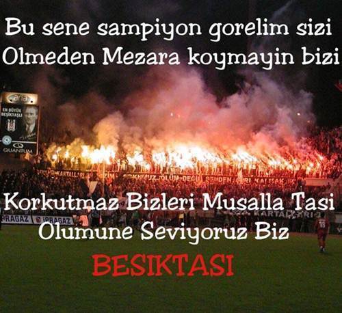 Beşiktaş Sözleri 2022 Facebook