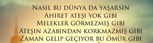 Namaz İle İlgili Akrostiş Şiir, Namaz Akrostiş