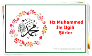 Hz Muhammed ile ilgili şiirler