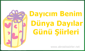 Dünya Dayılar Günü şiiri