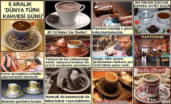Dünya Türk Kahvesi Günü İle İlgili Şiir